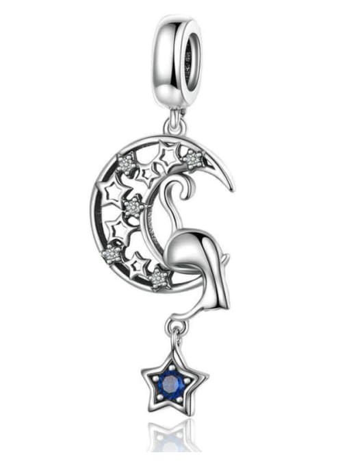 Jare 925 silver stars and moon charms 0