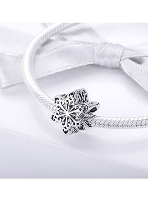 Jare 925 silver snowflake charms 3