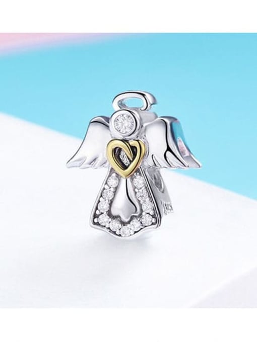 Jare 925 Silver Romantic Angel charms 2