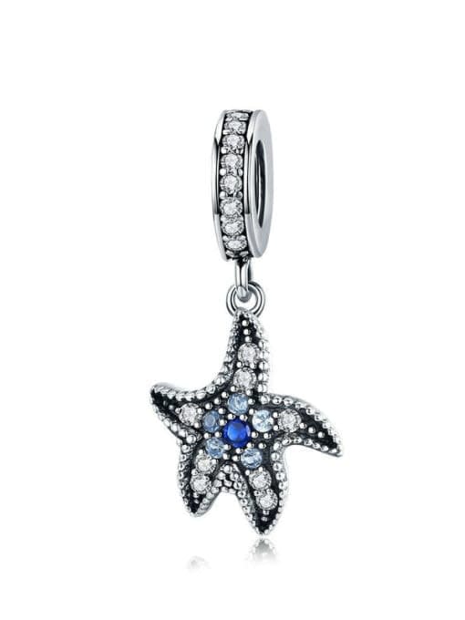 Starfish Pendant 925 silver marine charms