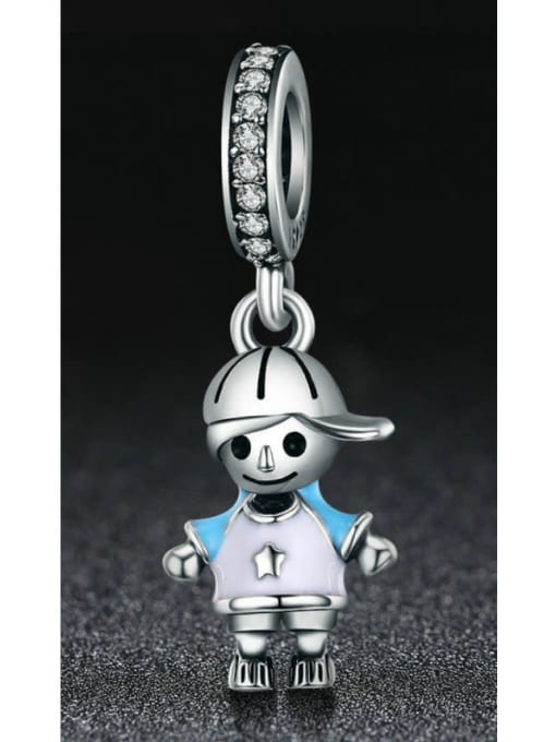 Jare 925 silver boy charms 3