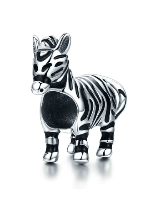Jare 925 silver cute zebra charms 0