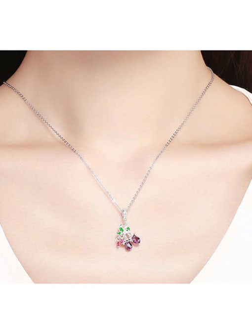 Jare 925 silver cute flower and fruit charms 1