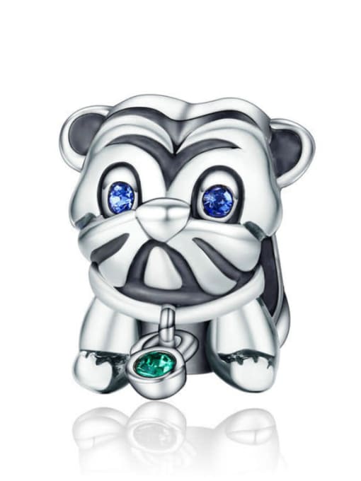 Jare 925 silver cute puppy charms