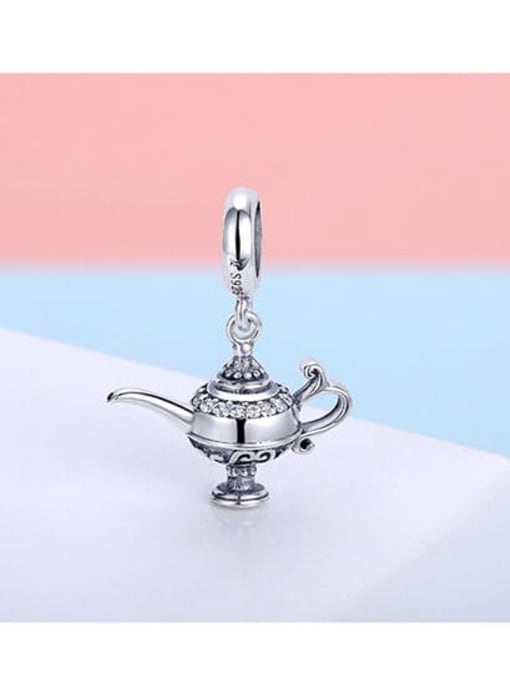 Jare 925 Silver Aladdin Lamp charms 3