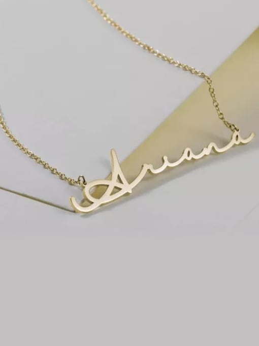 Lian Customized Signature Style Name Necklace 3