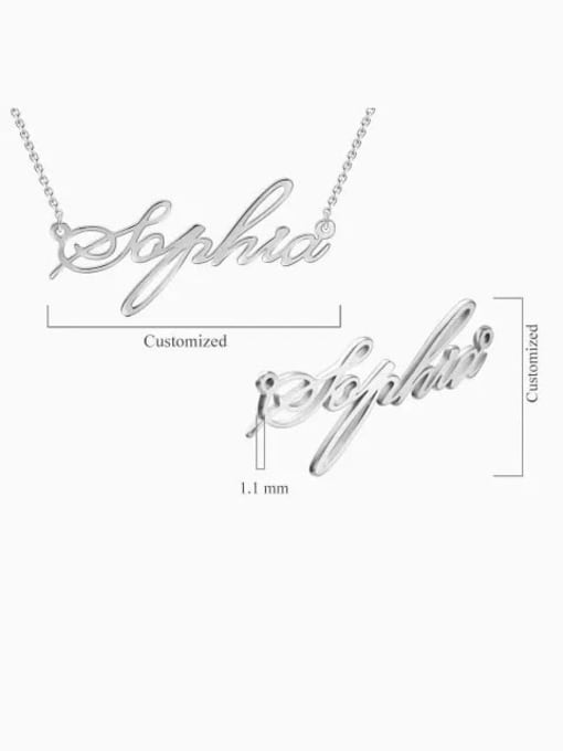 Lian Customized Personalized Name Necklace 3