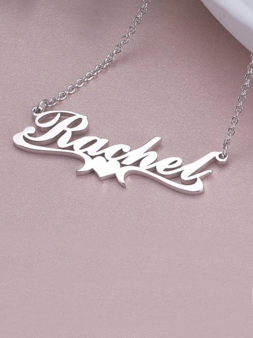 Lian Rachel style Personalized Heart Name Necklace 2
