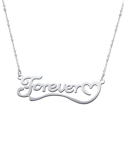 Lian Love You Forever Personalized Classic Name silver