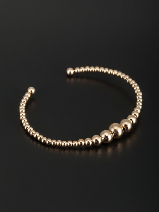 Cubic Y80 Gold color Gold Plated Round Bangle 0