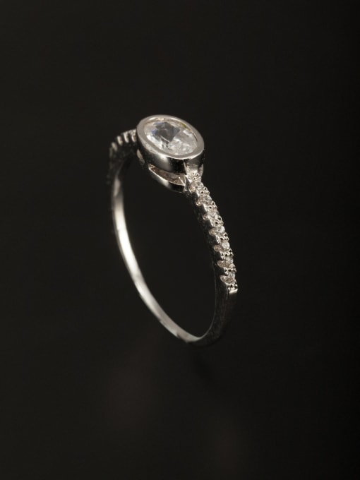 Tabora GODKI Luxury Women Wedding Dubai Custom White Ring with Copper  Combination of the ring 3