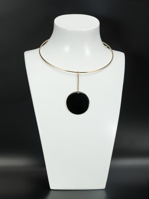 Lauren Mei Custom Round Choker with Gold Plated 0