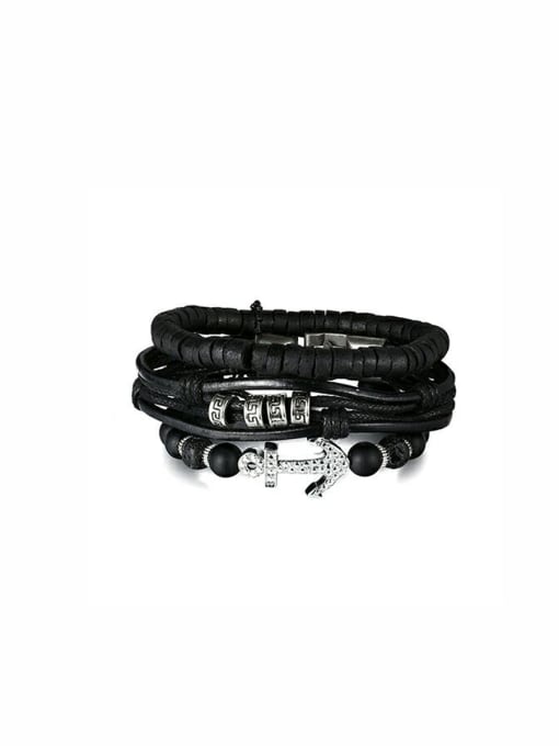 Hand OMI Model No 1000000639 Charm Black Beads Beautiful Bracelet