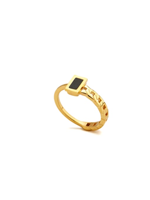 Jennifer Kou Model No 1000003854 A Gold Plated Stainless steel Stylish  Ring Of 0