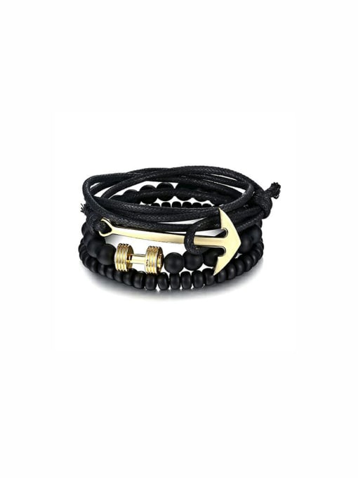 Hand OMI Black Beads Beautiful Bracelet 0