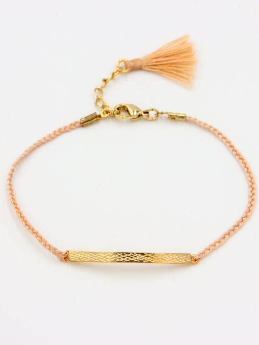Lang Tony Mother's Initial Nude Bracelet with 0