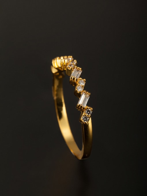 Tabora GODKI Luxury Women Wedding Dubai Blacksmith Made Copper Zircon Ring Combination of the ring 2