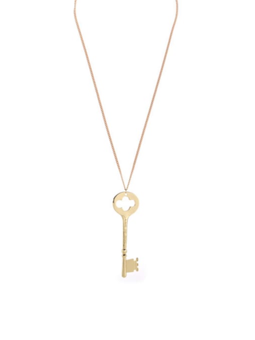 Belle Xin Locket style with Gold Plated Zinc Alloy Necklac 0