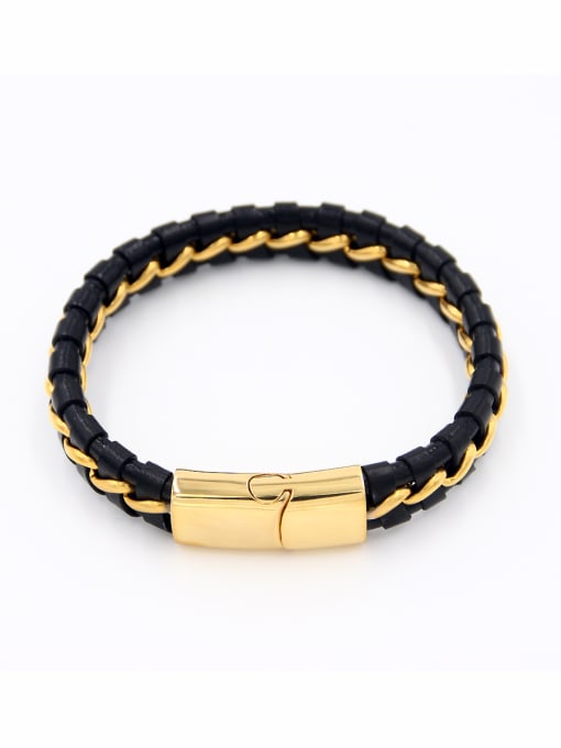 Dianna XIN The new  Stainless steel   Bracelet with Gold 0