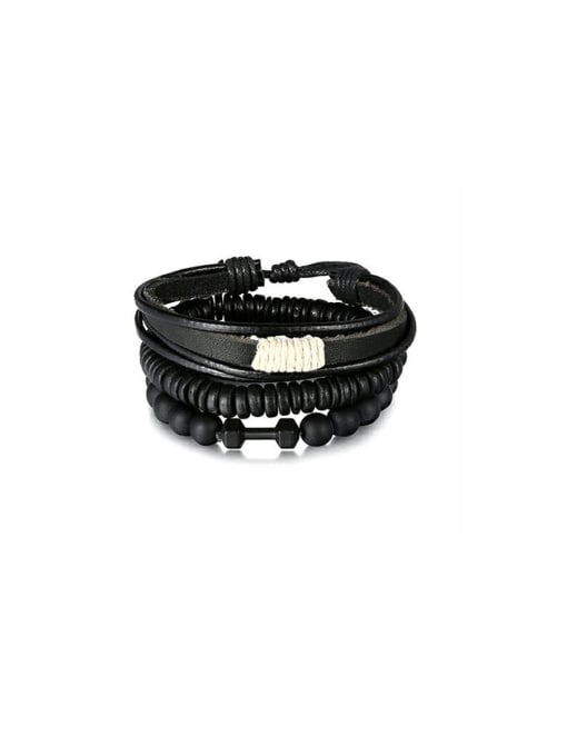 Hand OMI Model No 1000000640 Blacksmith Made Beads Charm Bracelet