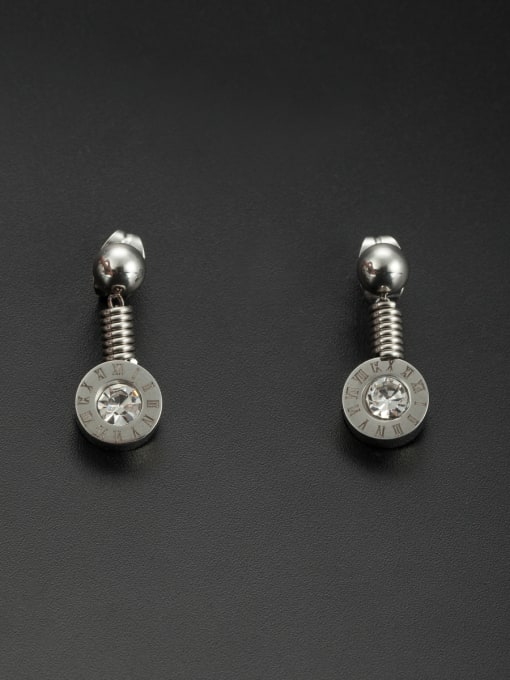 Jennifer Kou Model No A000145E-001 Fashion Stainless steel Round Drop drop Earring 0
