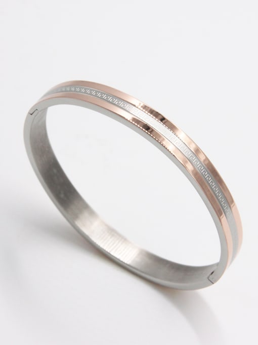 YUAN RUN New design Stainless steel   Bangle in Multicolor color  63MMX55MM