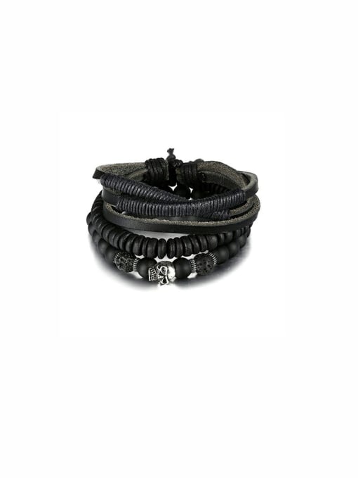 Hand OMI Model No 1000000642 Charm Black Beads Beautiful Bracelet 0