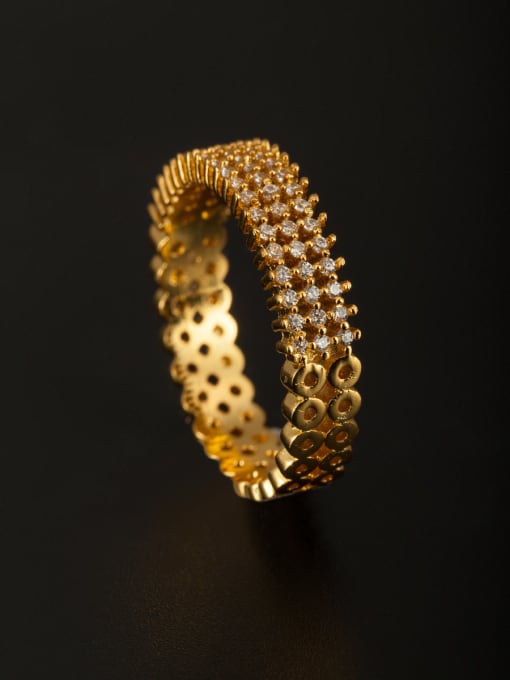 Tabora GODKI Luxury Women Wedding Dubai Copper Zircon Ring  Combination of the ring 1