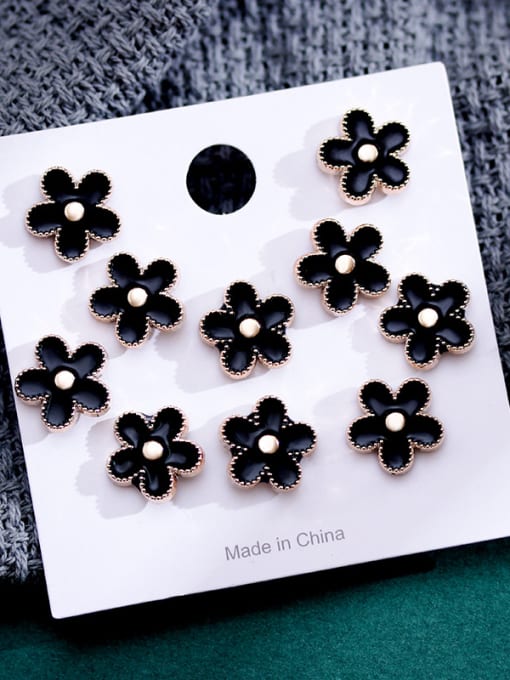 G Alloy With Gold Plated Trendy Flower Lapel Pins/Button Brooch