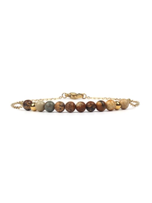 KSB1150G-E Picture Stone Fashion Sweetly Women Stretch Bracelet