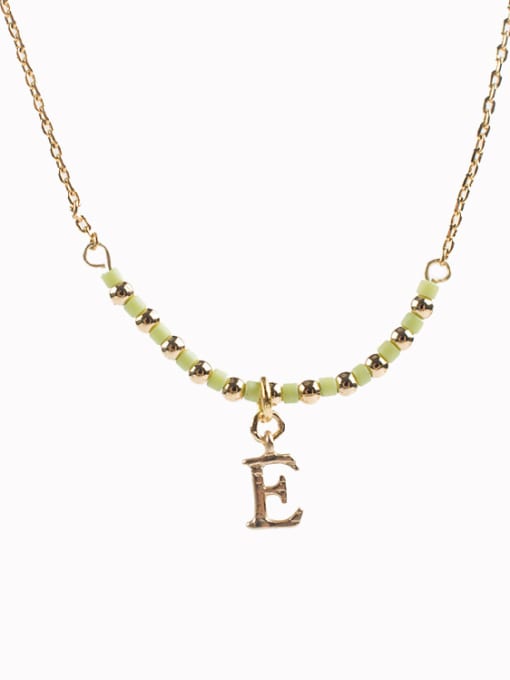 C Women Exquisite V Shaped Gemstone Necklace