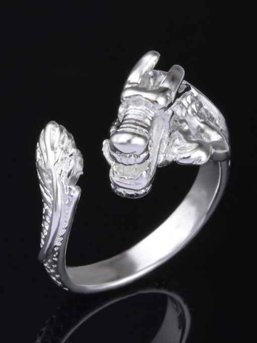 Ya Heng Silver Plated Animal Shaped Fashion Opening Ring 1