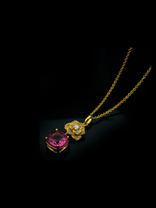 Golden Exquisite Copper Necklace