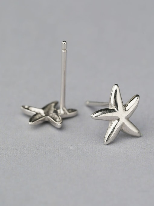 One Silver Elegant Women Star Shaped cuff earring 2