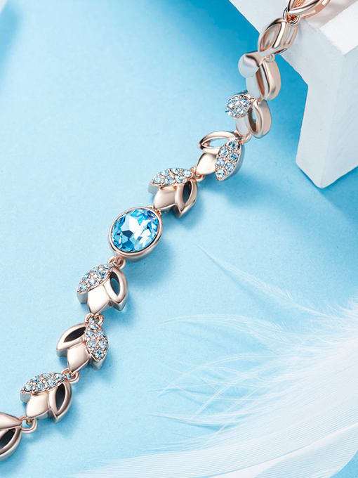Blue 2018 austrian Crystals Bracelet