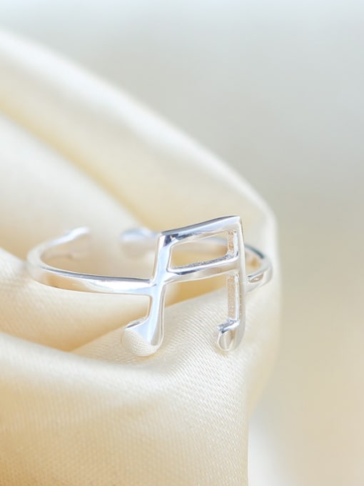 kwan Music Symbol Creative Fashion Opening Ring 2