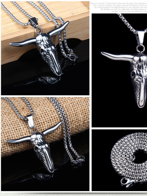 BSL Stainless Steel With Trendy Animal Necklaces 2