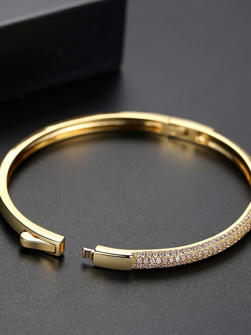 BLING SU New  3A zirconium classic Bracelet 2