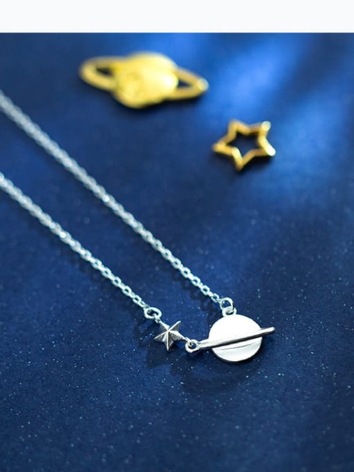 Rosh Pure silver "dream the future" star necklace 2