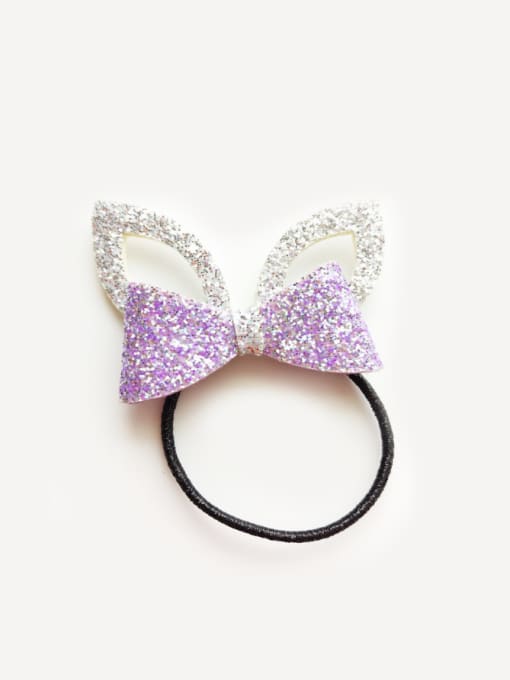 Purple  Rope 2018 2018 Bow Hair Accessories