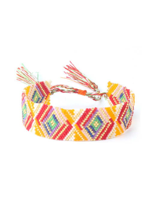 HB578 Beautiful Colorful Bohemia Style Tassel bracelet
