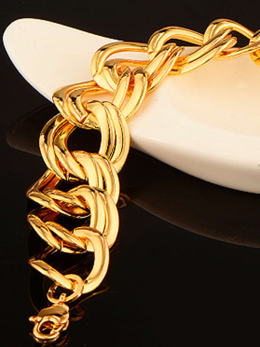 Days Lone 18K Gold Plated Exaggerated Bracelet 2