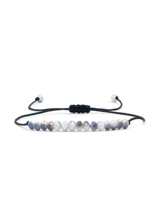 HB588-G Glass Crystal Fashion Adjustable Women Bracelet