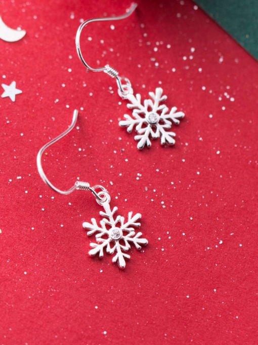 Rosh 925 Sterling Silver With  Cute Christmas gift Stud Earrings 1