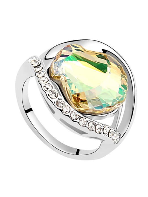 green Austria was using austrian Elements Crystal Ring love song song