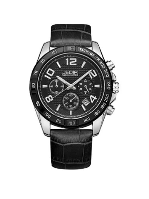 Black 2018 JEDIR Brand Chronograph Mechanical Watch