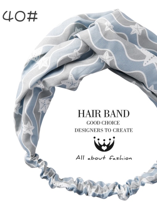 40#B5410C Sweet Hair Band Multi-color Options Headbands