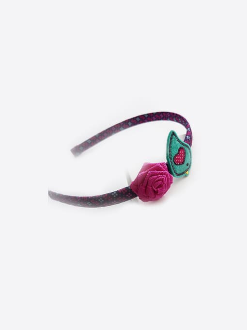 rose red and blue Lovely bady headband