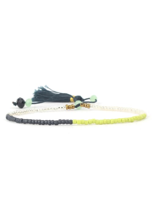 HB567-H Handmade Stretch Colorful Women Bracelet