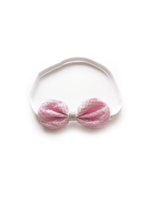 Light Pink Bow bady headband
